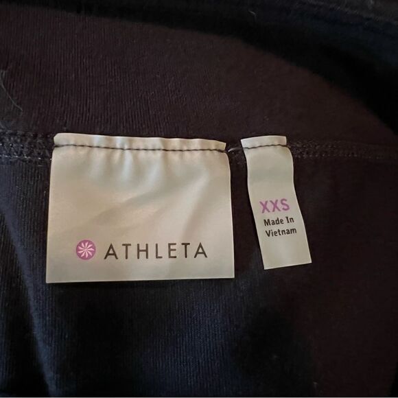 Athleta black tiered asymmetric hem skirt - Picture 6 of 10